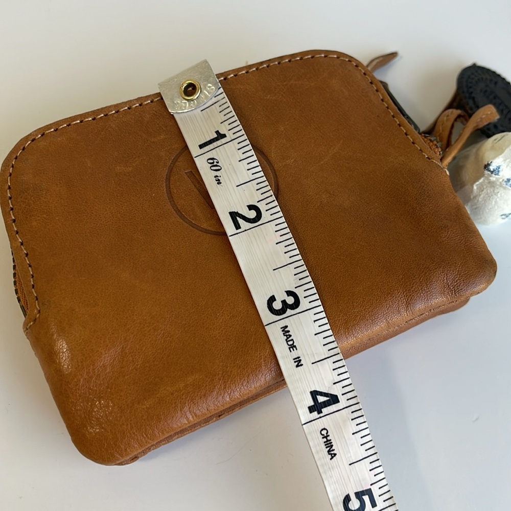 Wanderers Genuine Leather Zipped Card Case - Picture 12 of 12